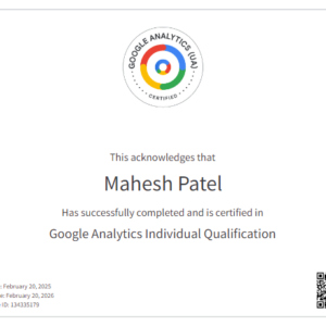 Google-Analytics-Individual-Qualification-Google