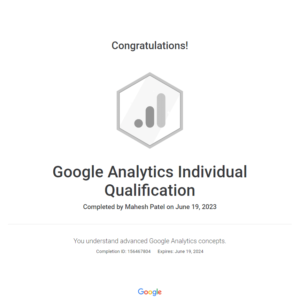 Google-Analytics-Individual-Qualification-Google