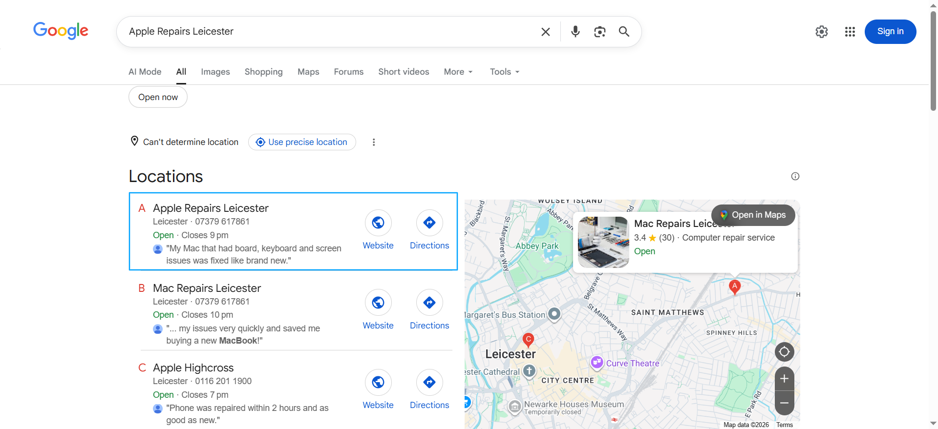 apple-repairs-leicester-ranking