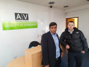 Mahesh and Mr. Ben Cramphorn